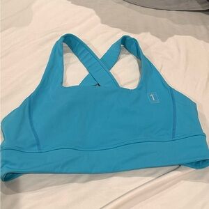 1 State Women's Blue Sports Bra